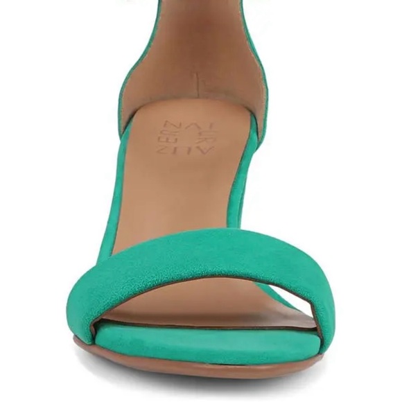 Naturalizer Green Heels with Block Heel and Minimalist Design NWOT - Picture 2 of 9